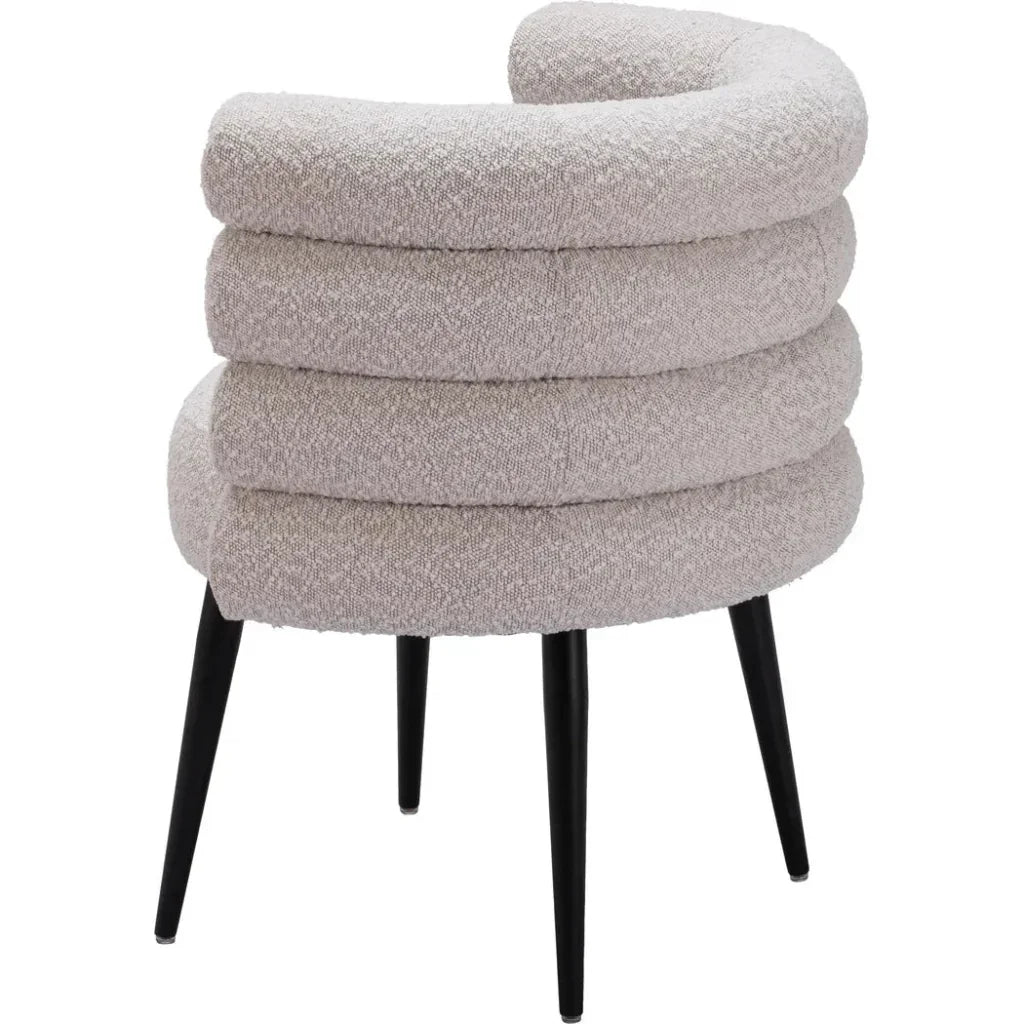 Zuo Modern Grena Misty Gray Armless Dining Chair