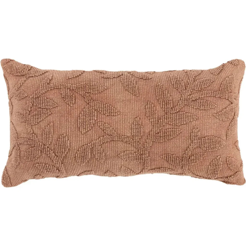 LOOMLAN Hena Textured Decorative Lumbar Pillow For Couch