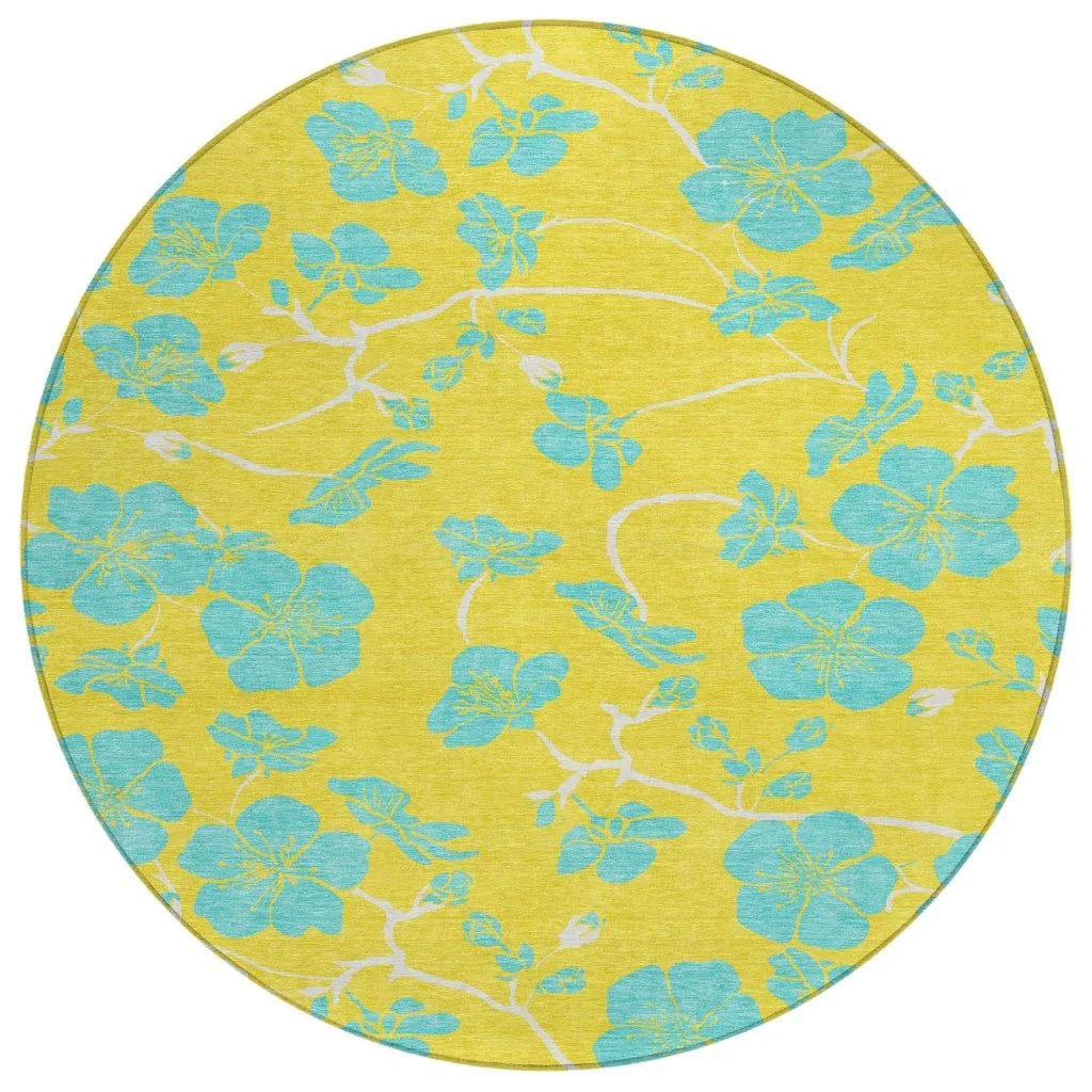 Inoa Gold Washable Indoor-Outdoor Rug