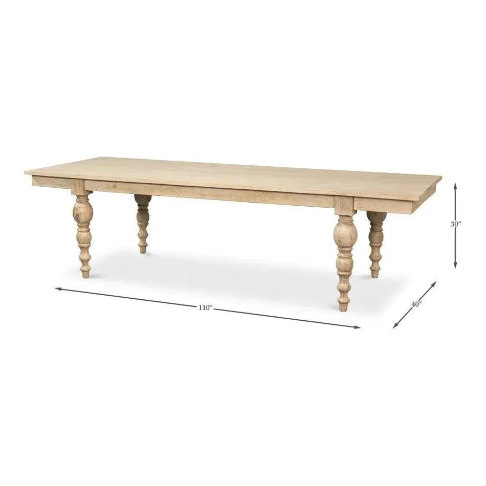 Sarreid Jocelyn Dining Table Rectangle