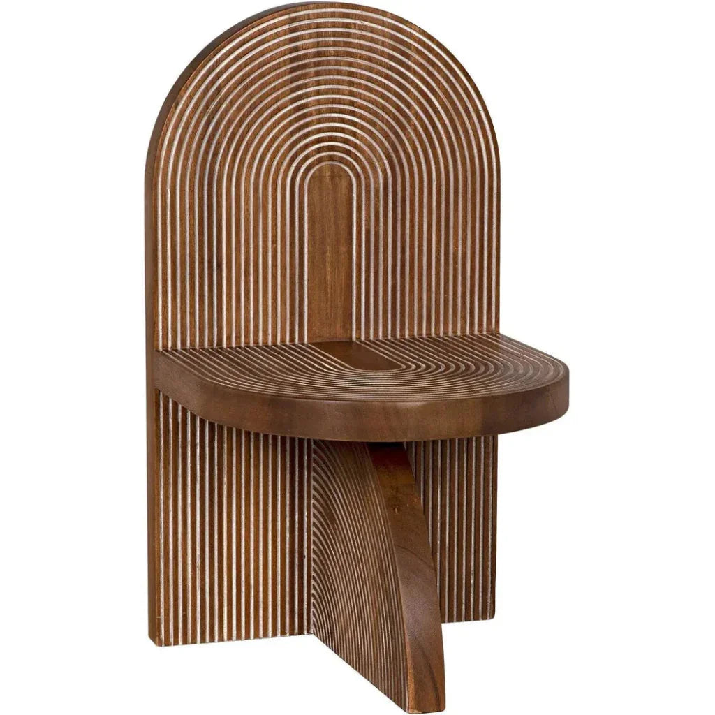 Jupiter Chair, Dark Walnut - LOOMLAN - Noir - Dining Chairs