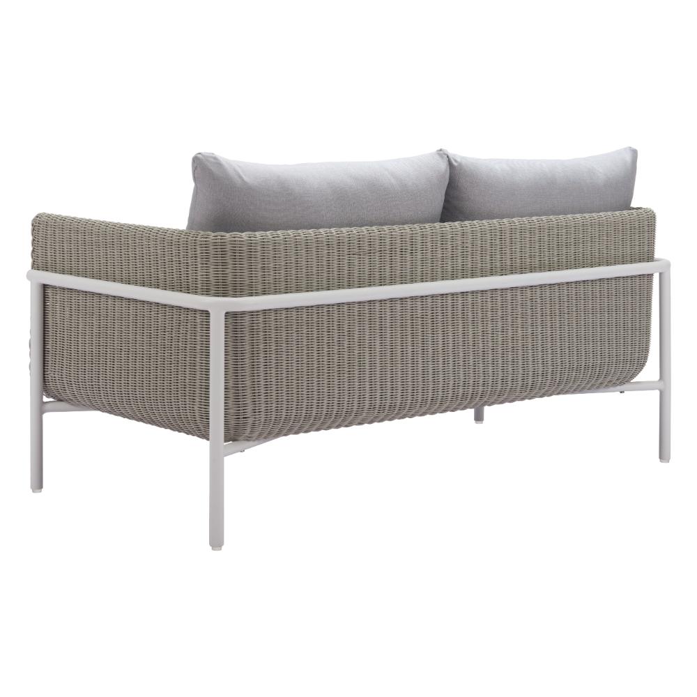 Zuo Modern Frais Gray Loveseat