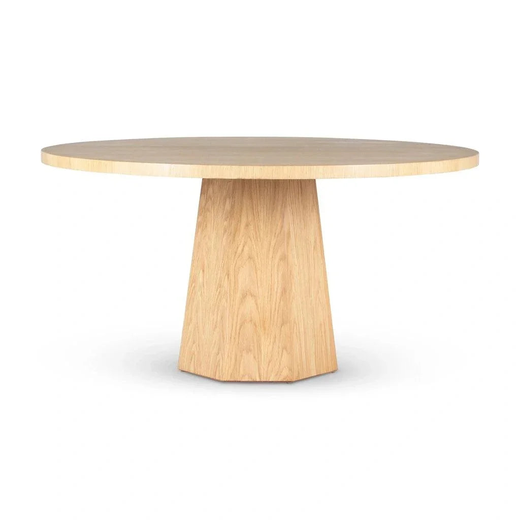 Kaia Wood Round Dining Table