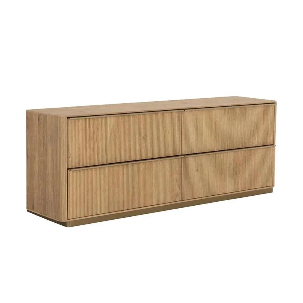 SUNPAN Kalla Solid Wood Dresser