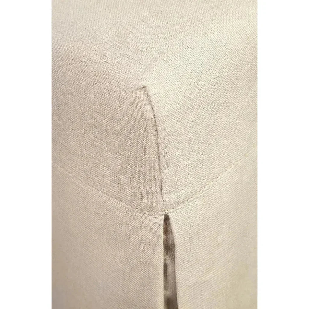 Furniture Classics Linen Floor Length Parsons Chair 2PC