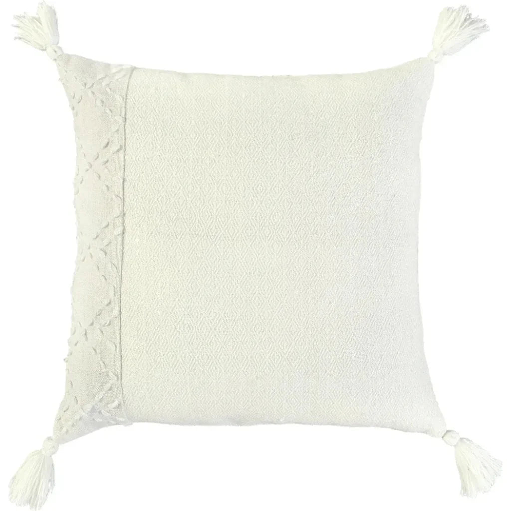 Lois Outdoor Throw Pillow With Tassels