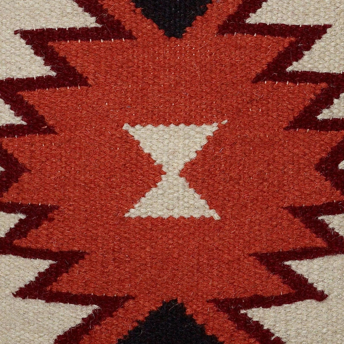 LOOMLAN Adil Western Red Throw Pillow Down Insert