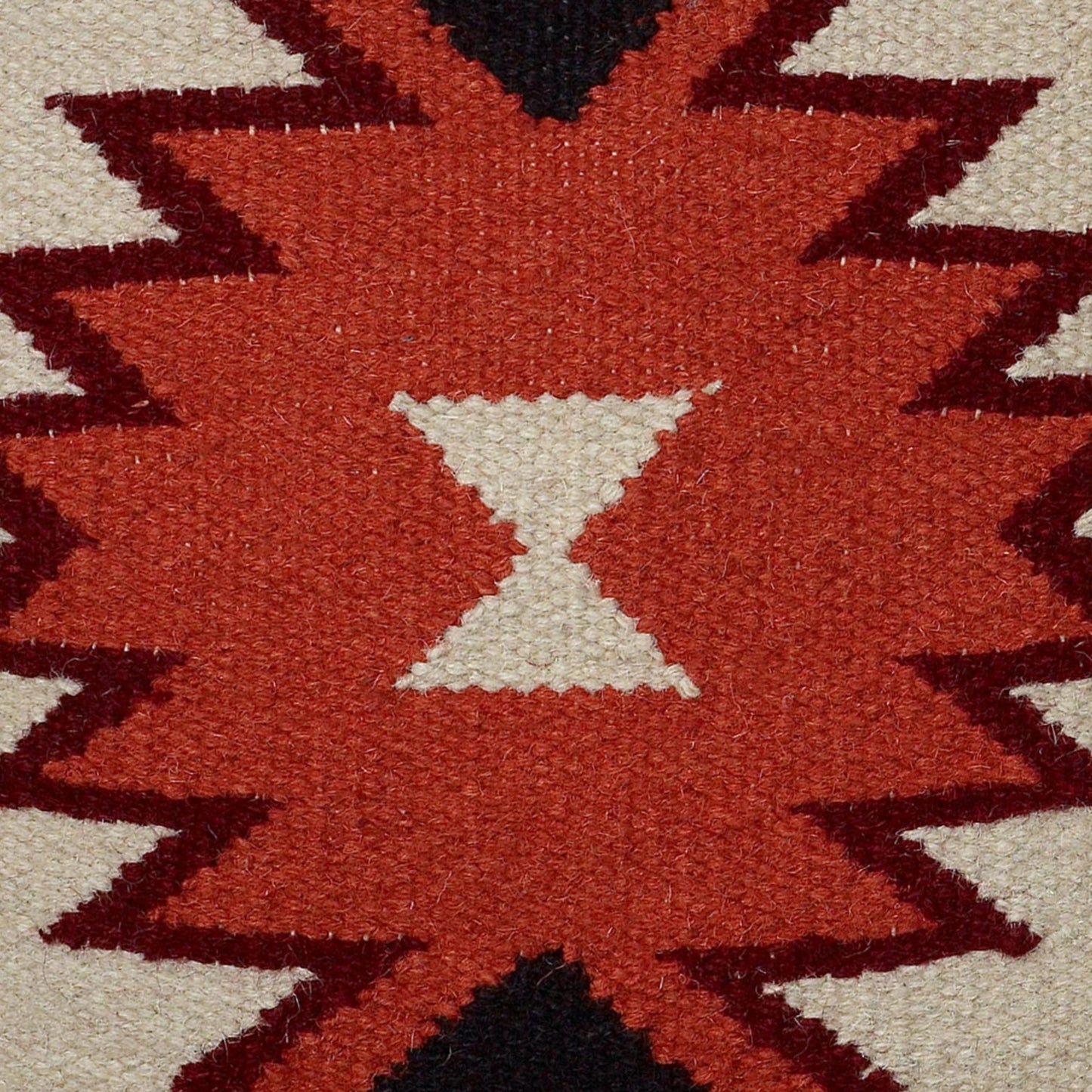 LOOMLAN Adil Western Red Throw Pillow Down Insert