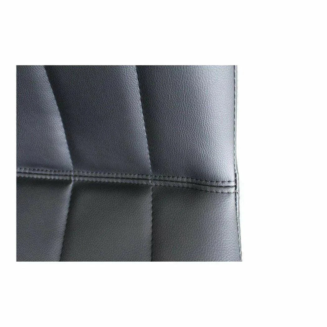 Moe's Home Alibi Vegan Leather Side Dining Chair 2PC