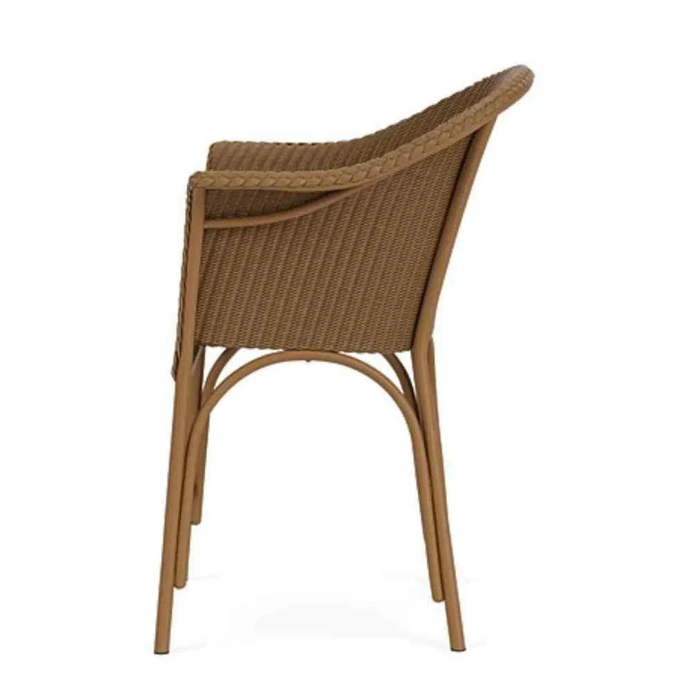 Lloyd Flanders All Seasons Balcony Stool Padded Seat Wicker Outdoor