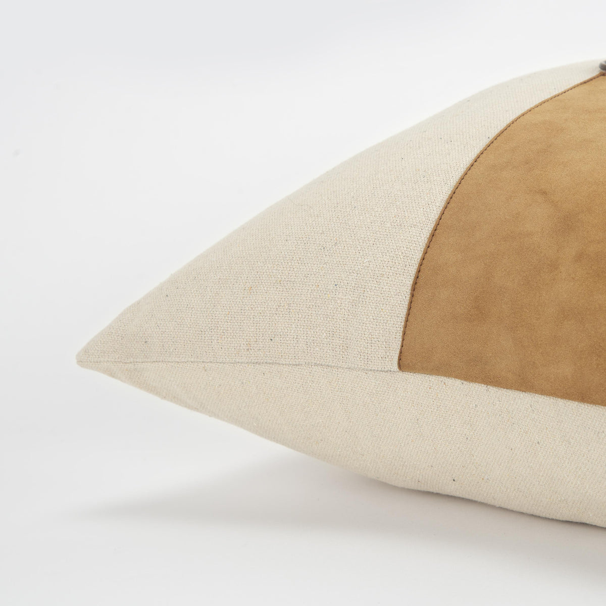 LOOMLAN Andria Color Block Throw Pillow Down Insert