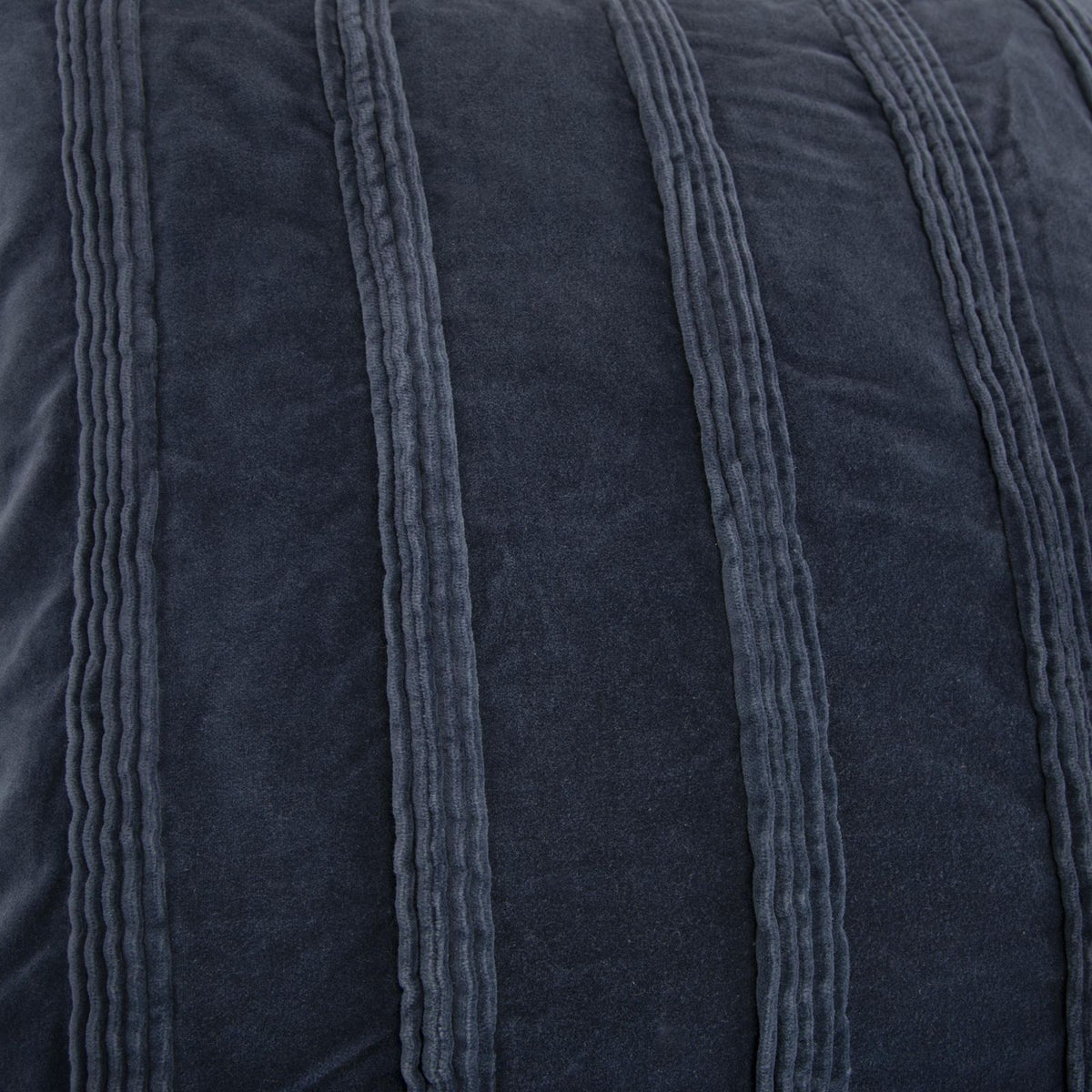 LOOMLAN Ankor Solid Blue Throw Pillow Down Insert