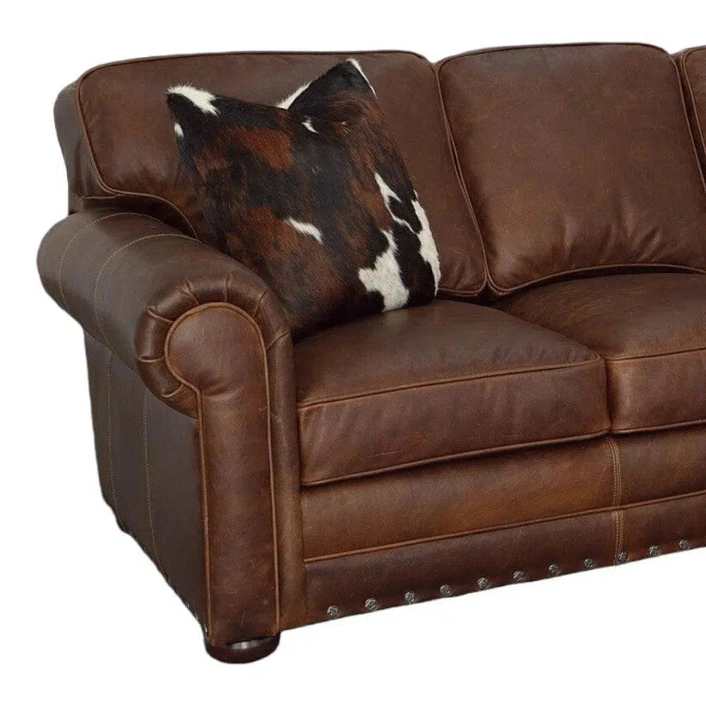 Uptown Sebastian Bridge to - Brooklyn Style Hand Leather Couch
