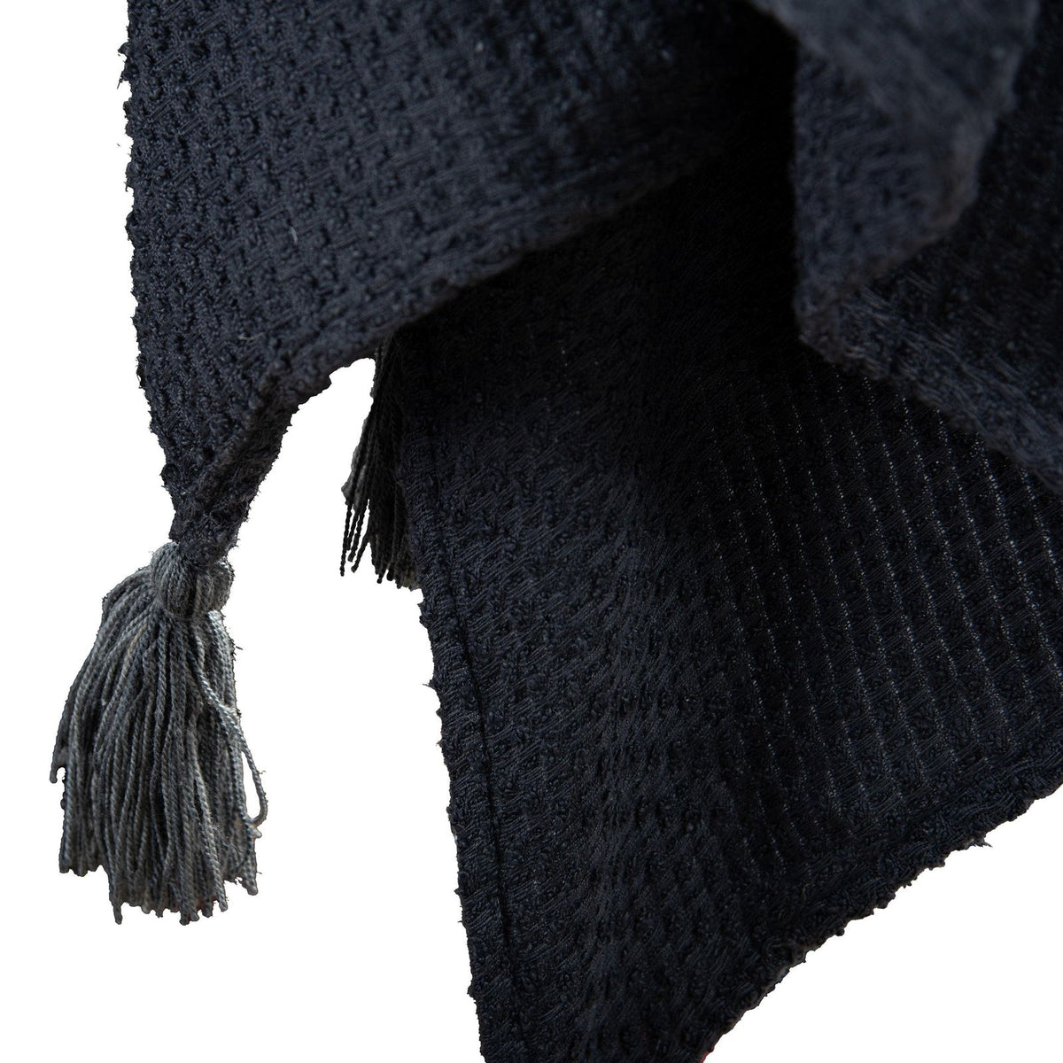 LOOMLAN Carla Grey Outdoor Throw Blanket