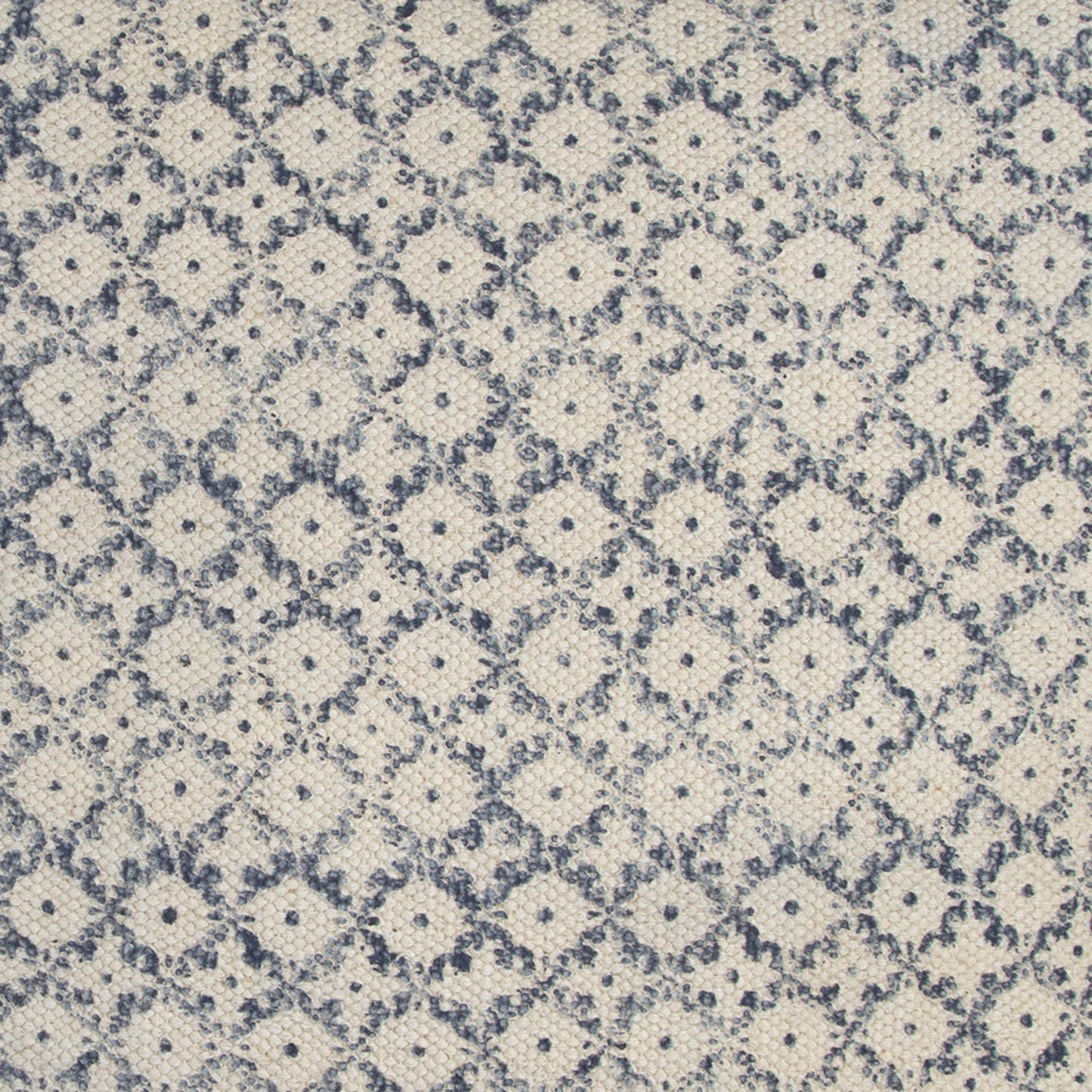 LOOMLAN Ditsy Blue Throw Pillow With Down Insert