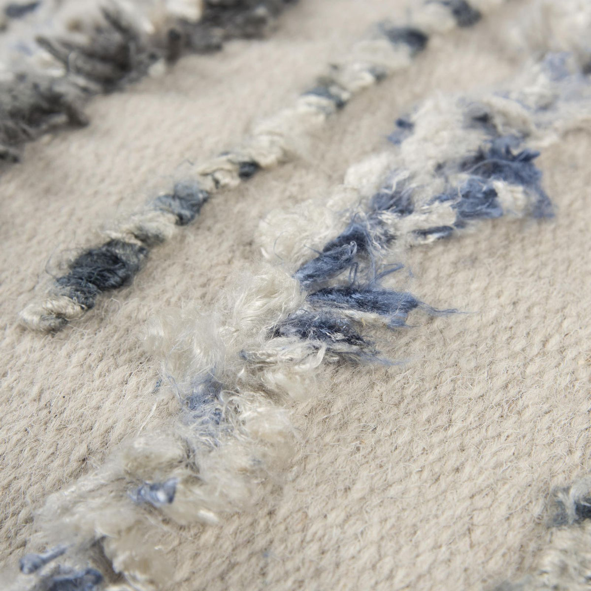 LOOMLAN Natural Cola Textured Throw Pillow Down Insert