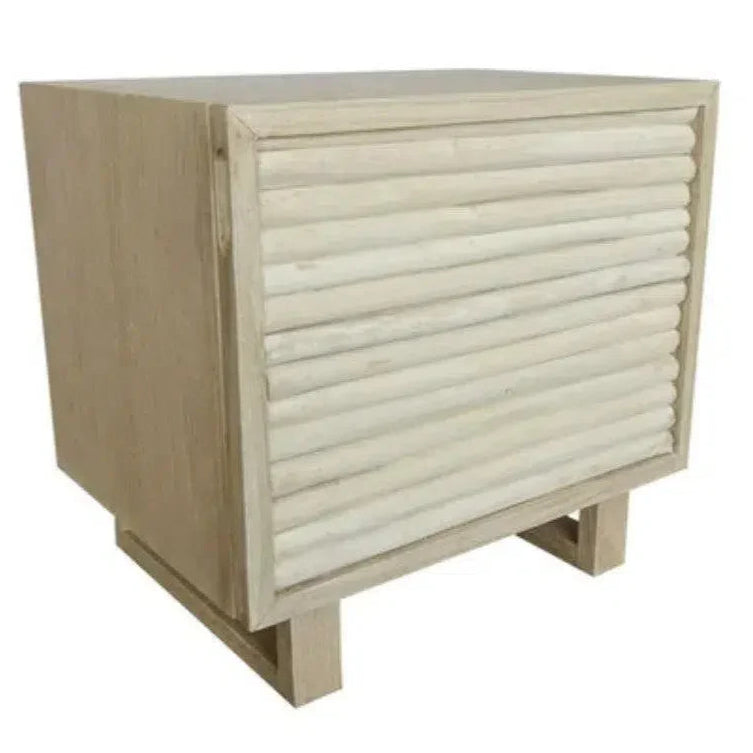 Naya Handmade Solid Mindi Nightstand