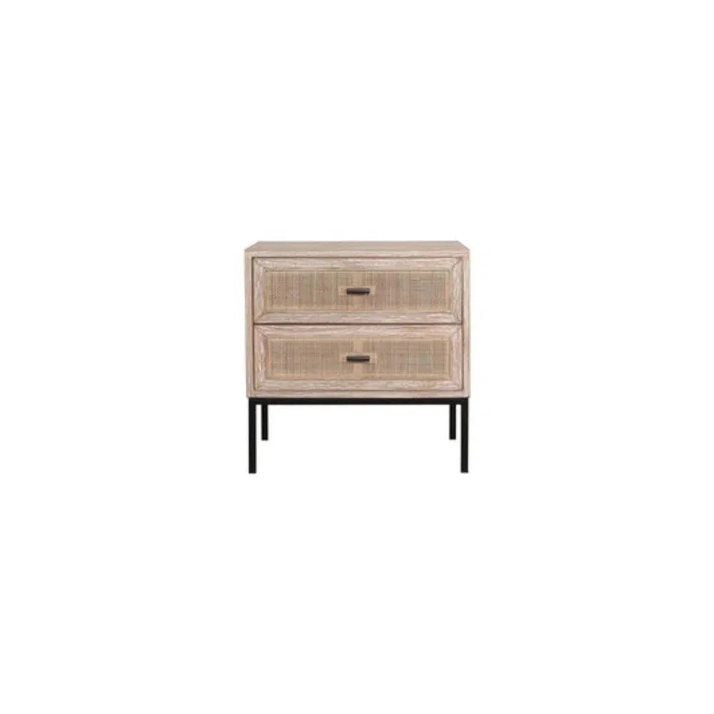 Artesia Noah Natural Wooden Bedside Table