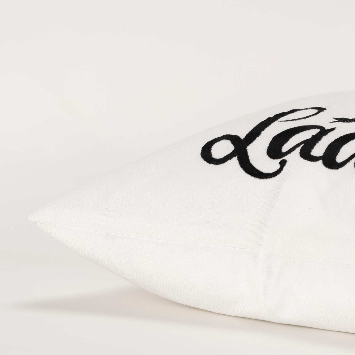 LOOMLAN Nova White & Black Throw Pillow Down Insert