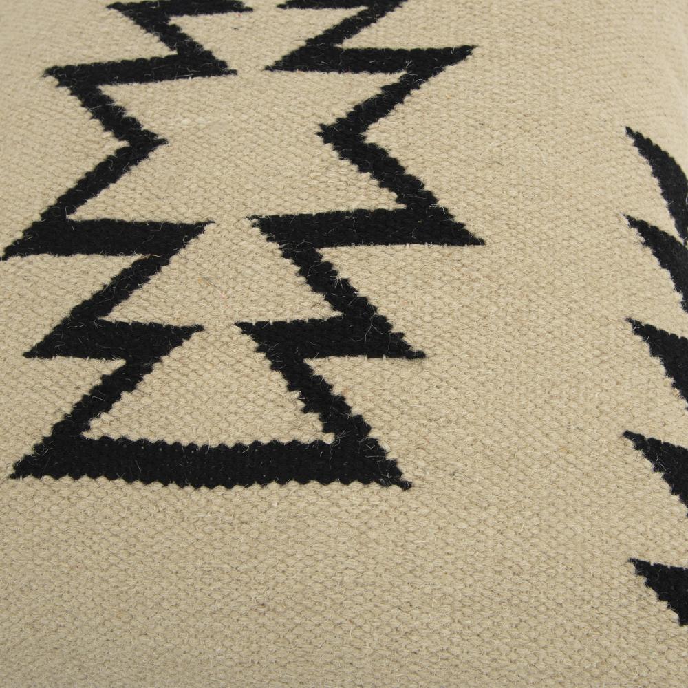 LOOMLAN Outback Western White & Black Throw Pillow Down Insert