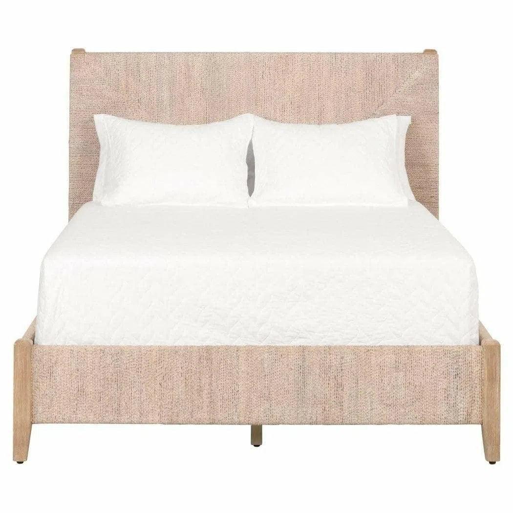 Malay White Low Profile Bed Frame