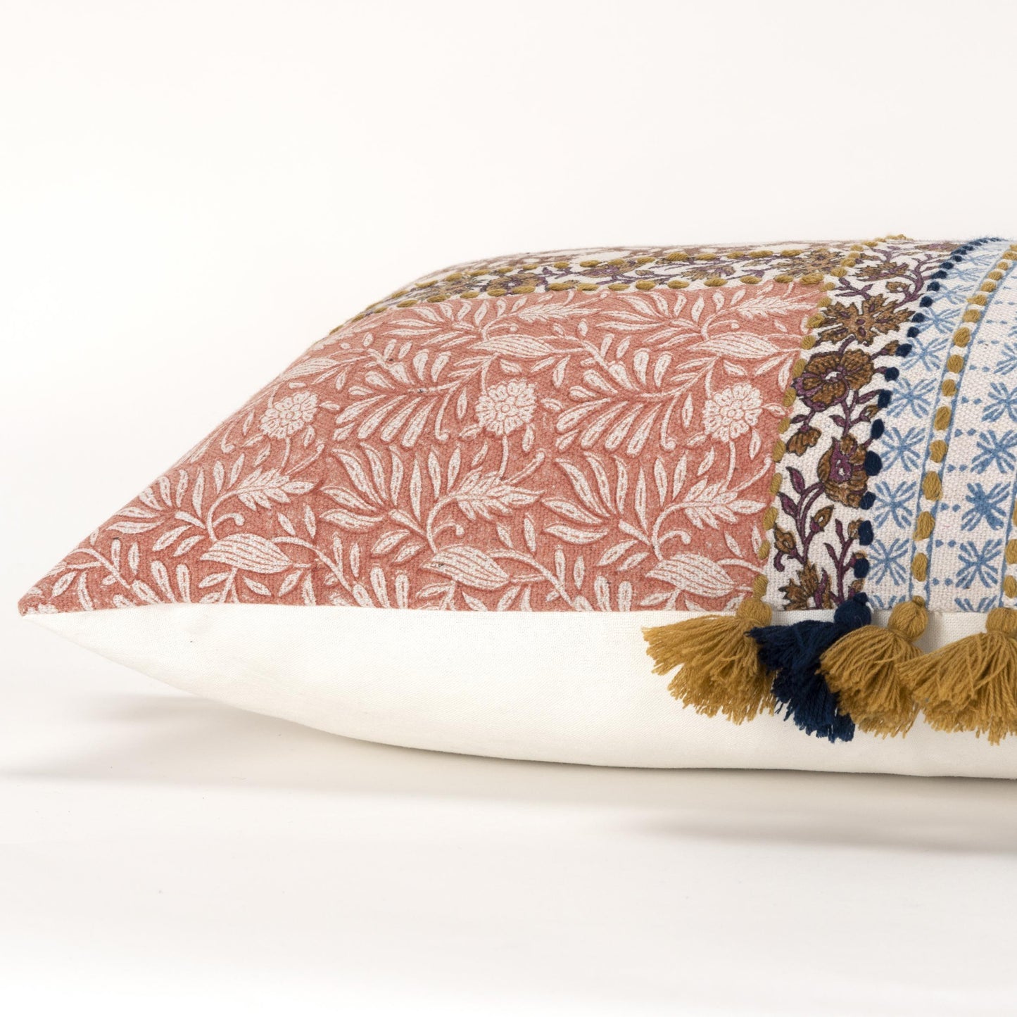 LOOMLAN Rian Brown Lumbar Pillow With Insert