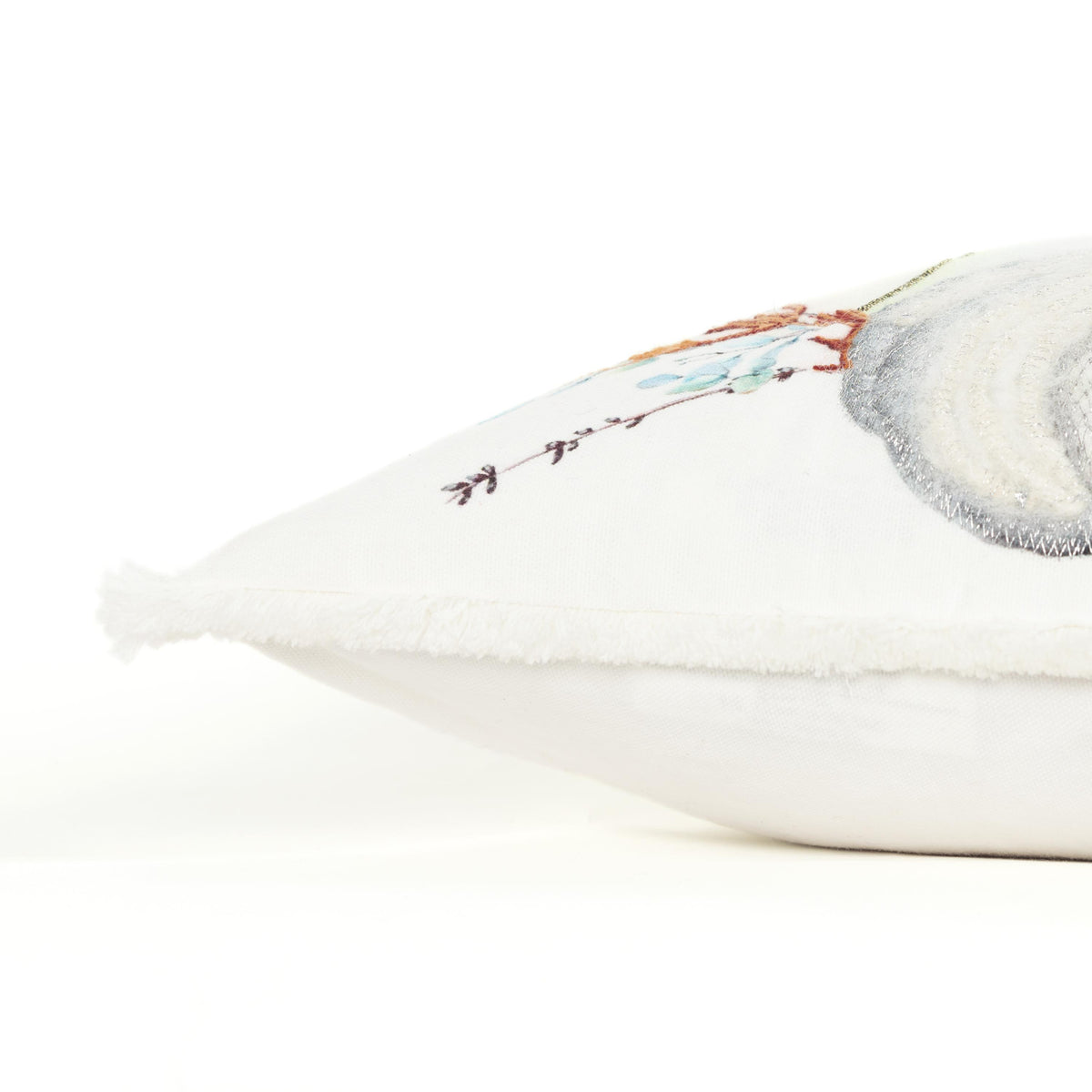 LOOMLAN White Gina Pumpkins Couch Lumbar Pillows