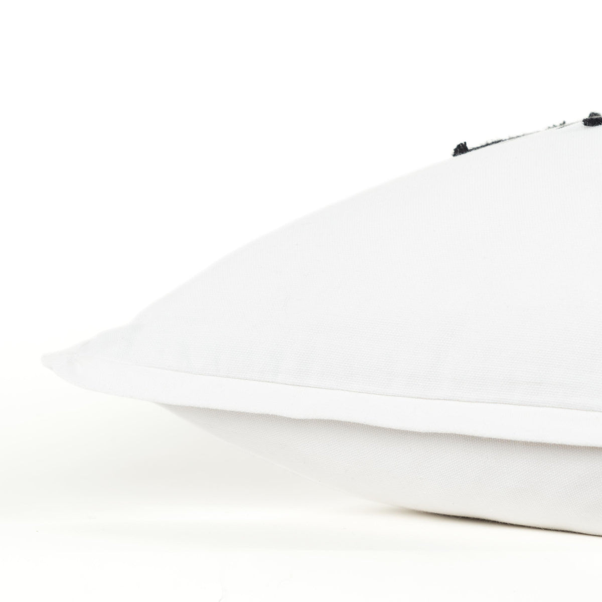 LOOMLAN White Skye Words Decorative Couch Pillows Down Insert