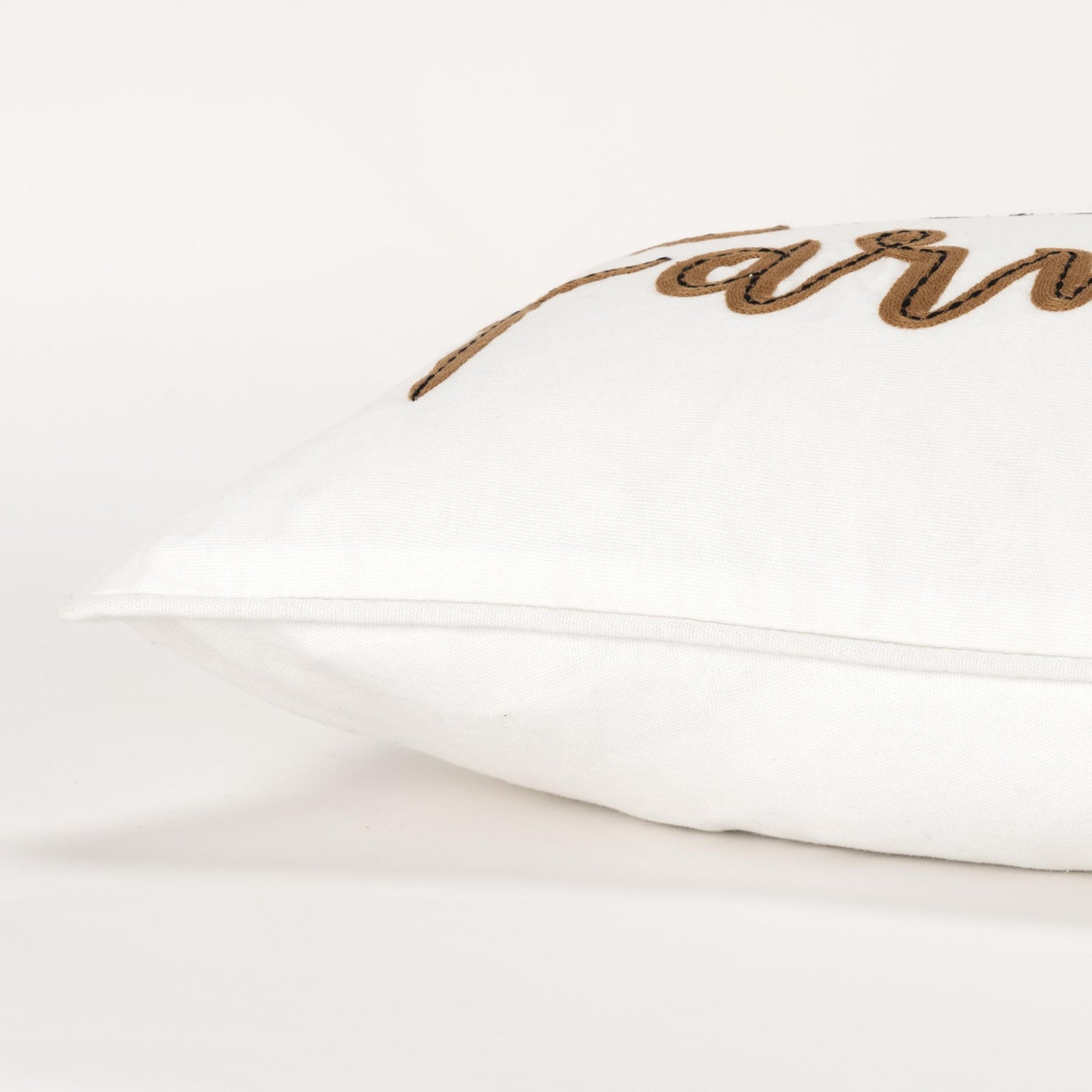 LOOMLAN Yara Farmhouse Lumbar Pillow Cover With Insert