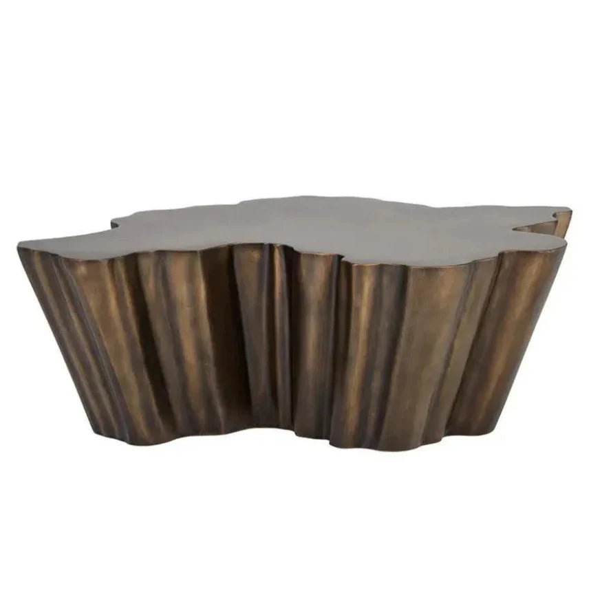 SUNPAN Lynx Steel Geometric Coffee Table
