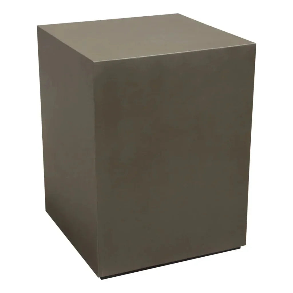 Montage Natural Cement Outdoor End Table