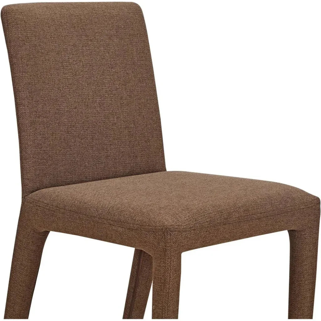 Moe's Home Monte Performance Fabric Armless Dining Chair 2PC