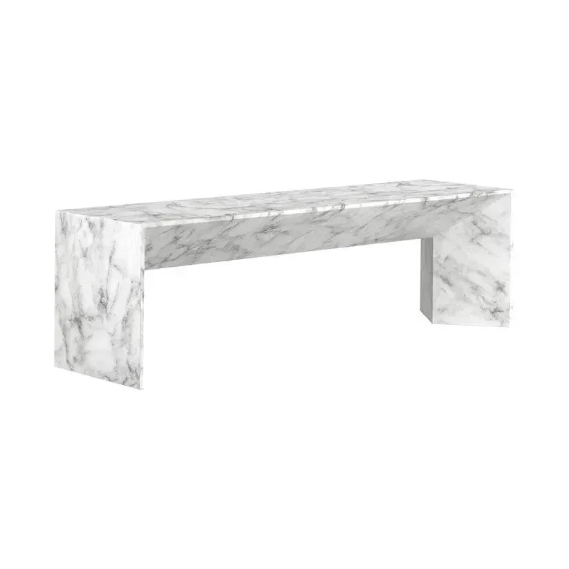 SUNPAN Nomad Concrete Outdoor Backless Bench