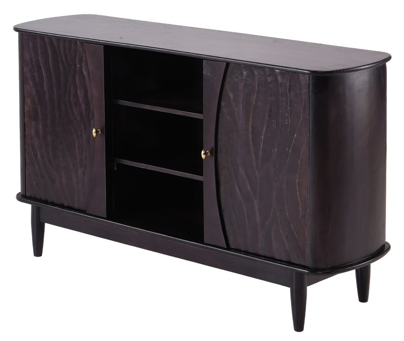 Ravina Wooden Dark Brown Plasma