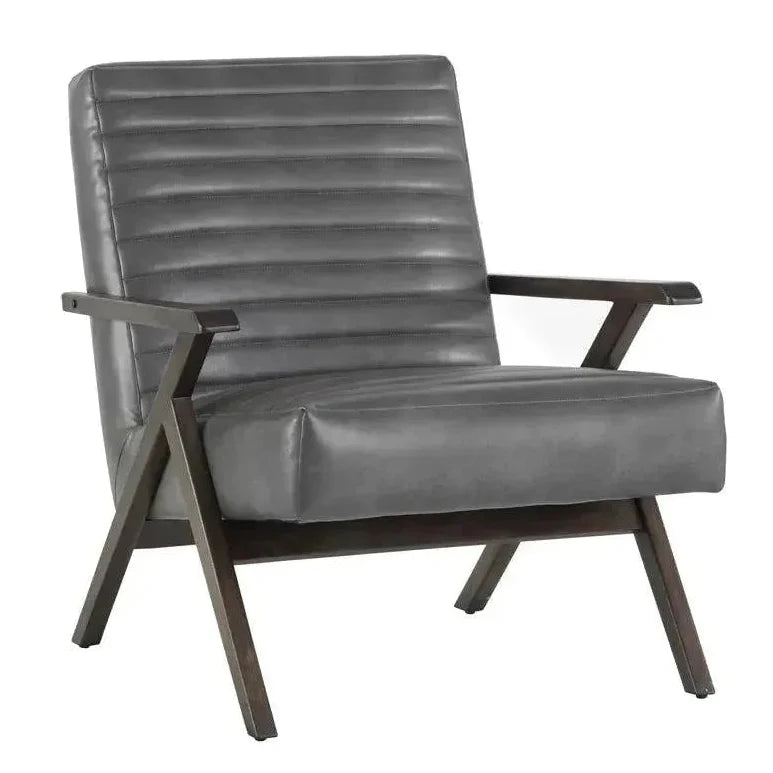 SUNPAN Peyton Leather Lounge Chair