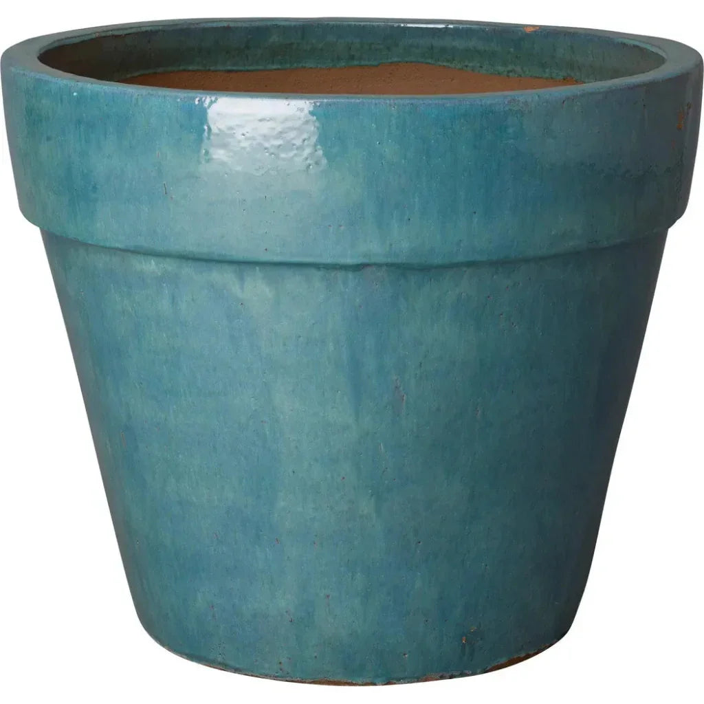 Round Ceramic Flower Pot
