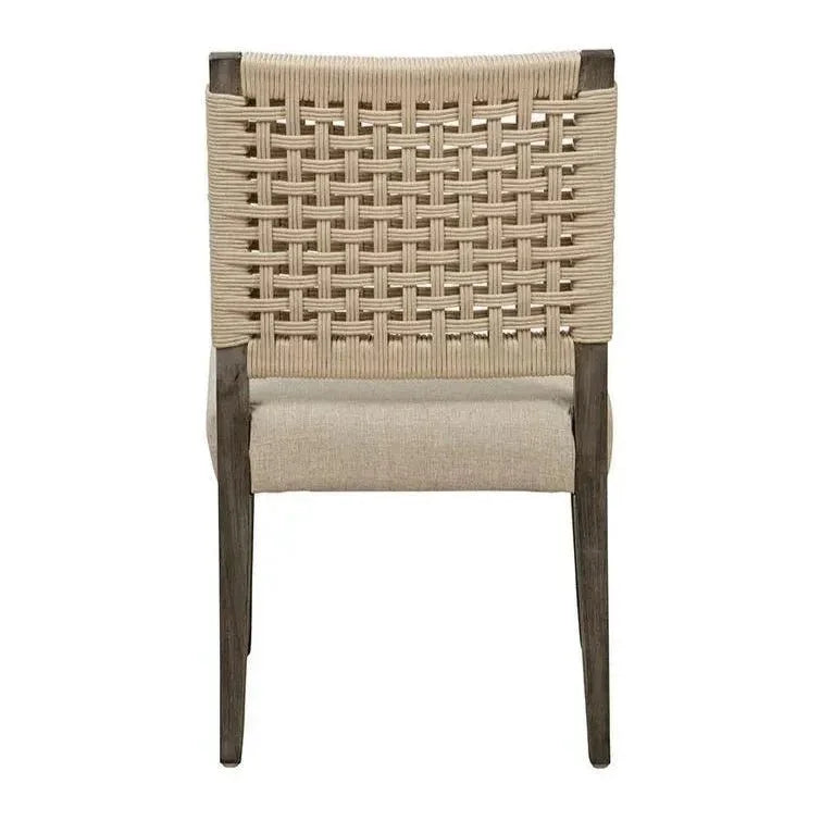 Savannah Rope Armless Side Chair - LOOMLAN - Furniture Classics - Accent Chairs