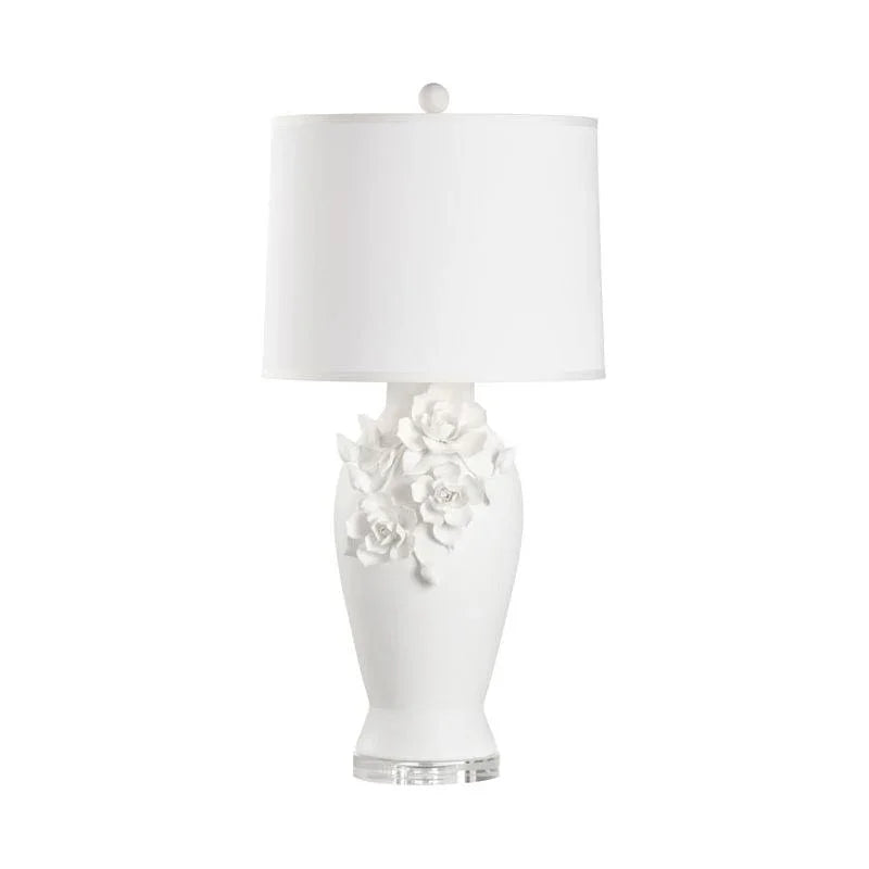 Wildwood Savoir Faire Flower Design Table Lamp