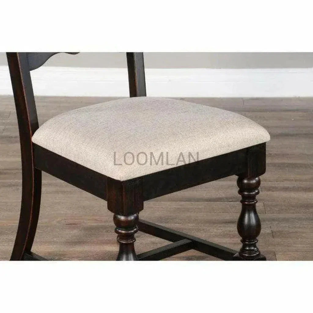 Scottsdale Ladderback Chair Cushion Seat Set - LOOMLAN - Sunny D - Dining Chairs