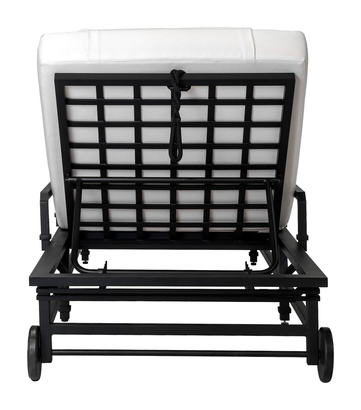 Eterna Black Sand Matte Patio Pool Chaise (Set Of 2)