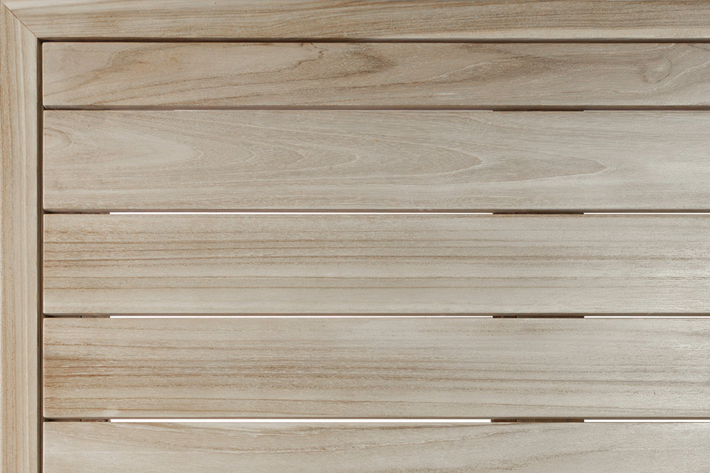 Serenique Sun Bleached Teak Patio Dining Table