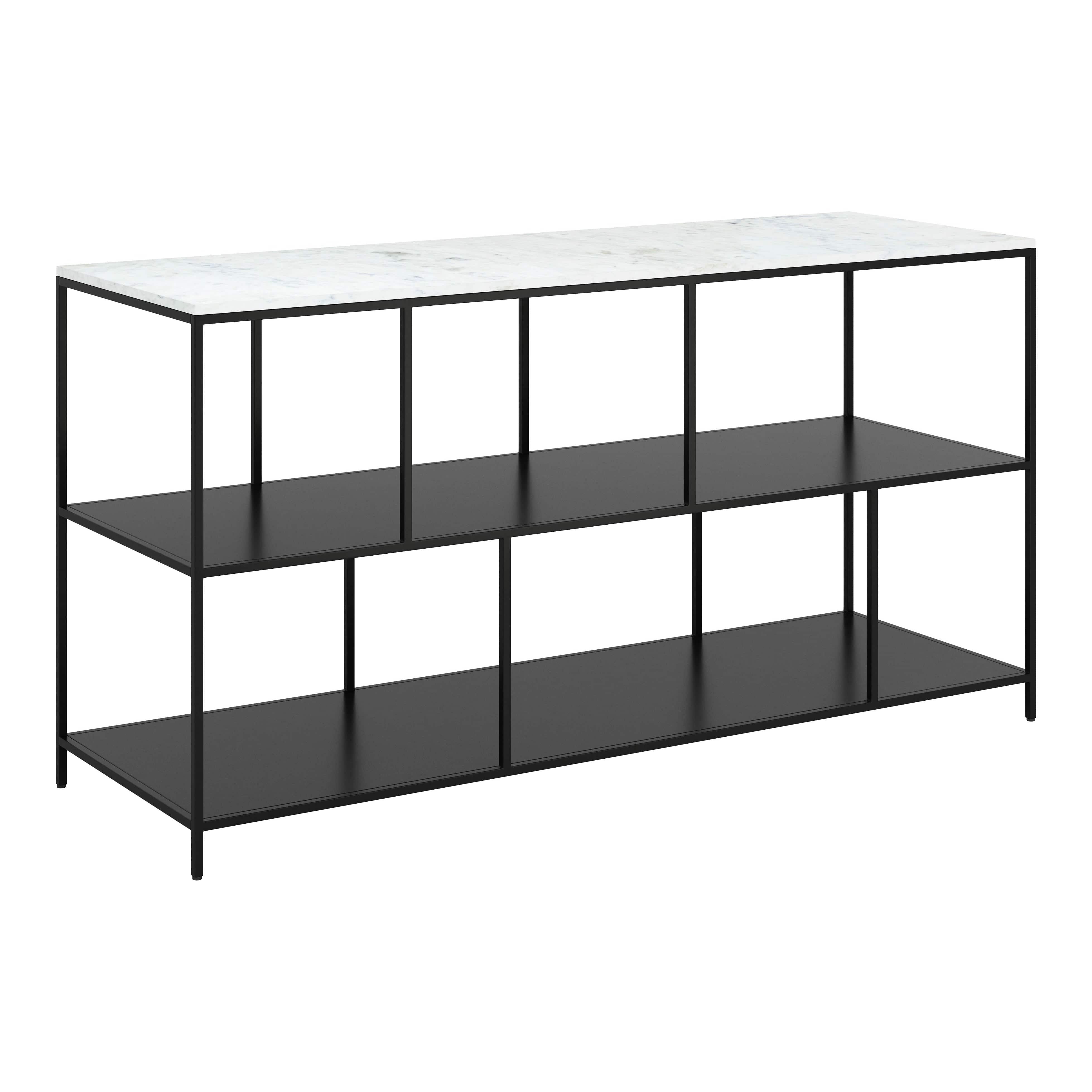 Singularity Console Table White & Black – Sideboards and Things