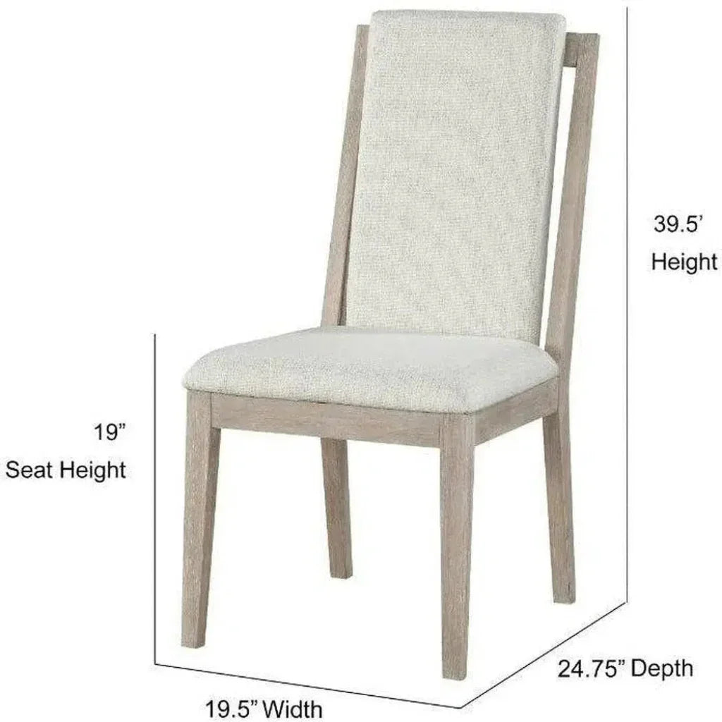 Solid Wood Boca Floating Back Dining Chair 2PC - LOOMLAN - Panama Jack - Dining Chairs