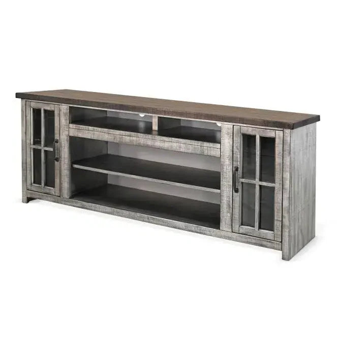 Sunny D Alpine Two Doors Wooden Media Console