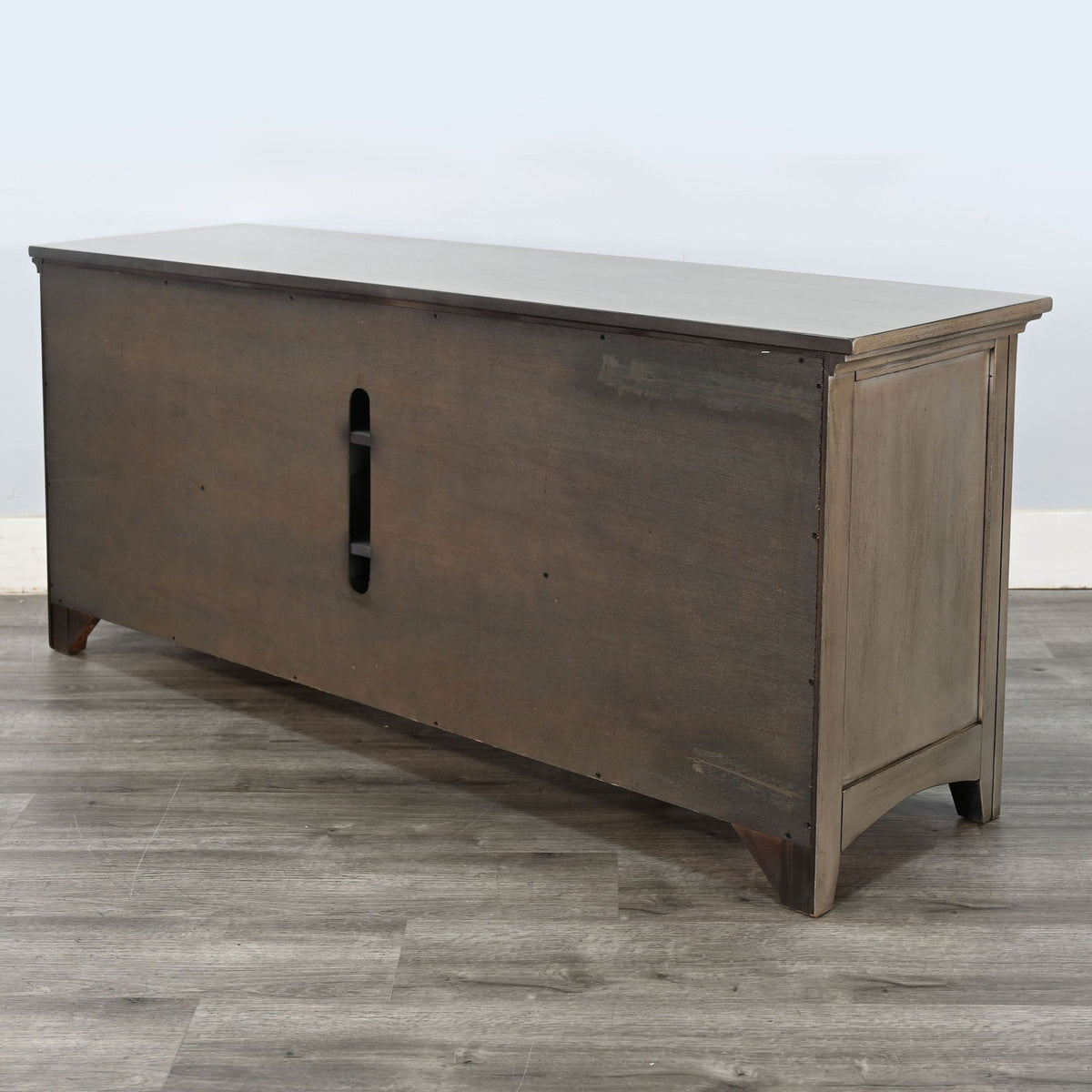 Sunny D Baycrest Two Doors Brown Media Console