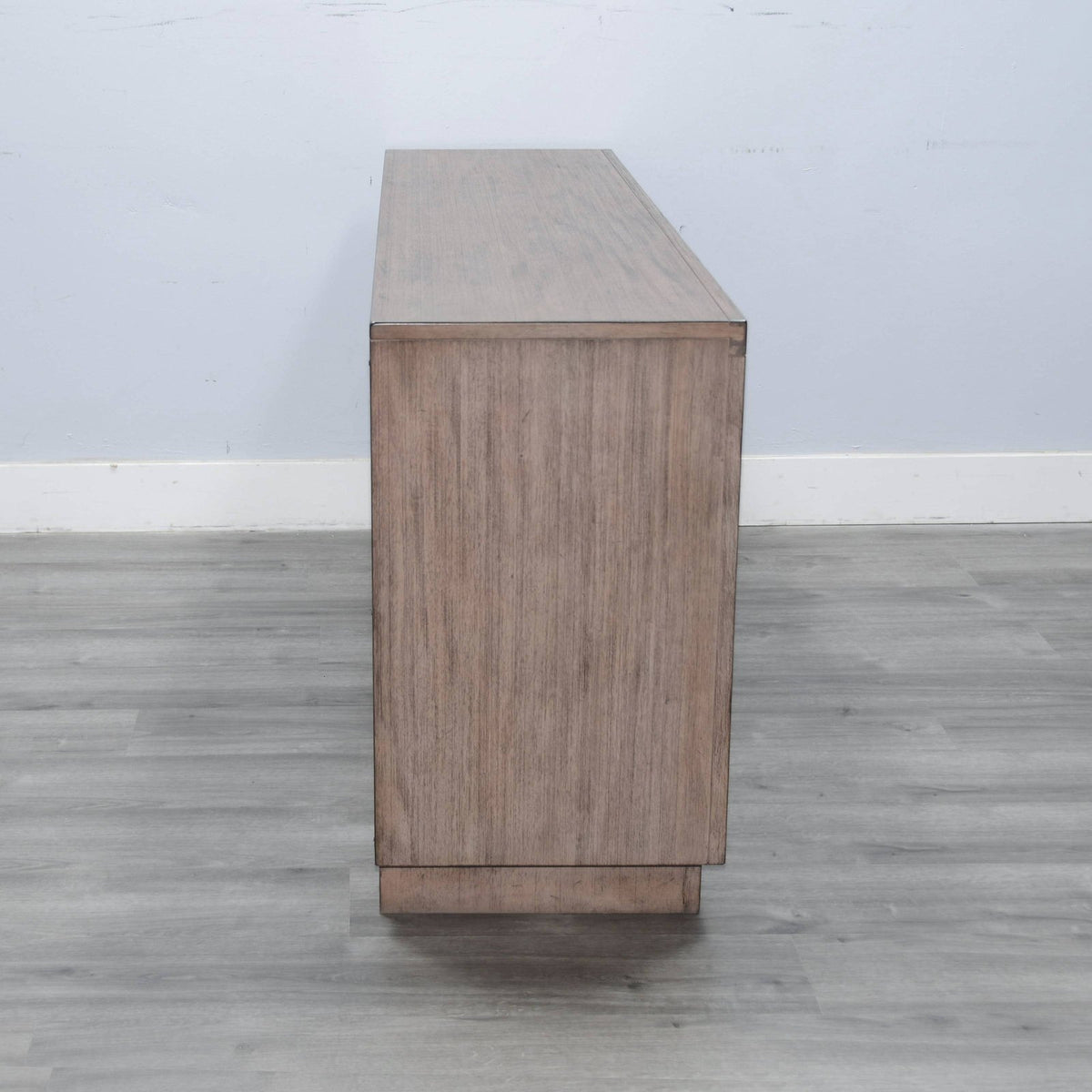 Sunny D Doe Valley Natural Wooden Media Console