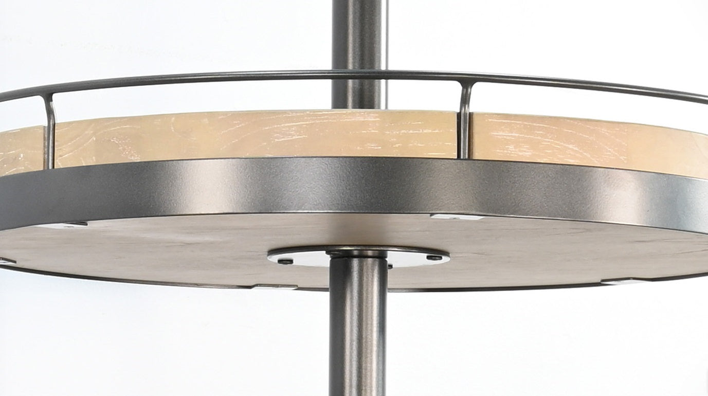 Fairfield Swivel Base Home Bar Cabinet