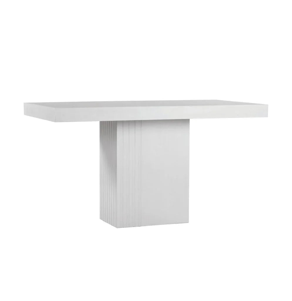 Tama Concrete Counter Patio Dining Table