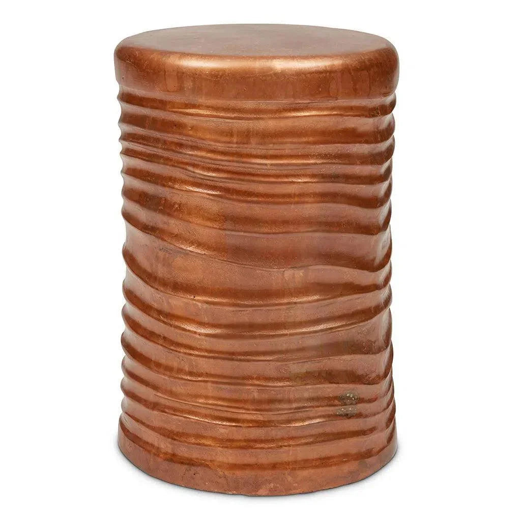 Urbia Tara Reclaimed Aluminum Stool