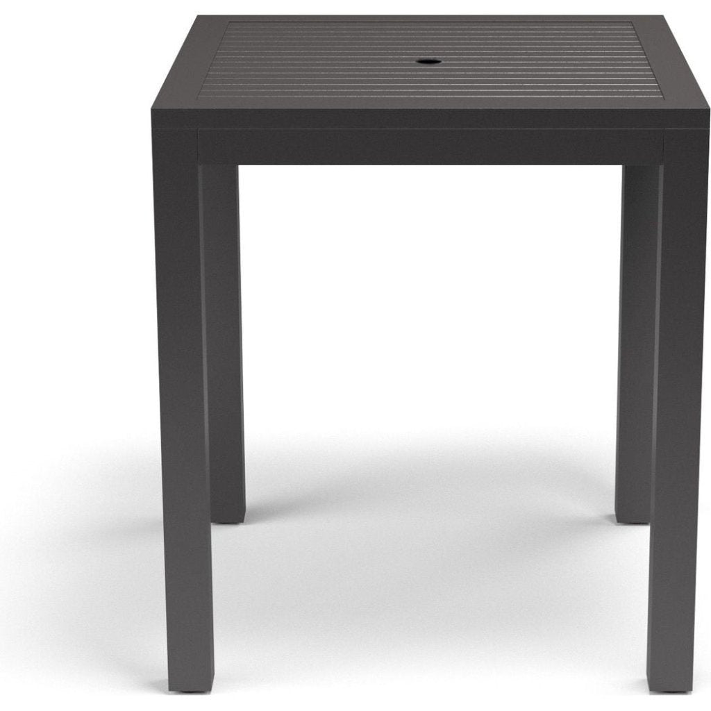 Vegas Aluminum Made Outdoor Pub Table - LOOMLAN - Sunset West - Outdoor Counter Tables